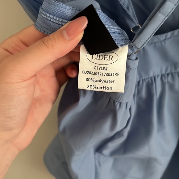 Cider solid backless romper size S - Picture 5 of 12